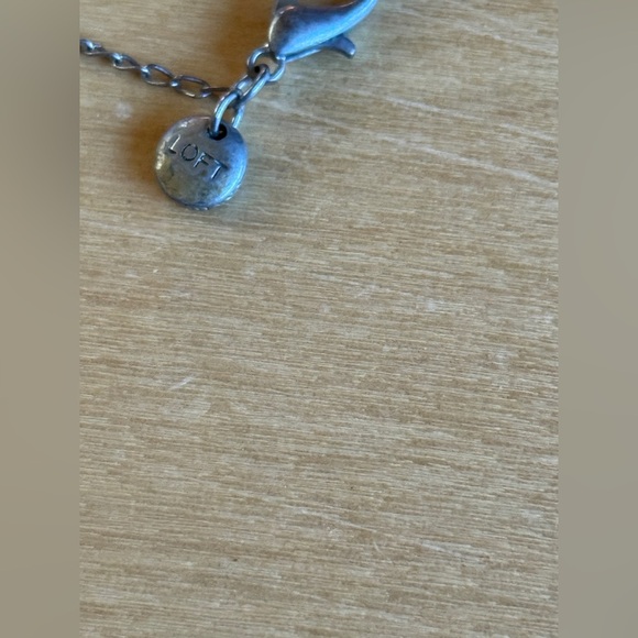 Loft Silver Necklace with Gem Accents - Picture 4 of 4